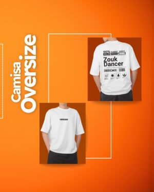 Camisa Oversize Frase